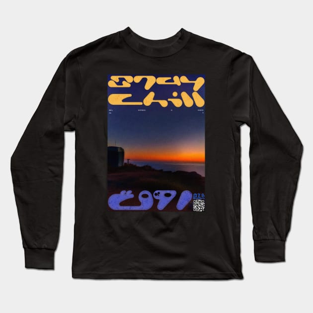 stay chill روق Long Sleeve T-Shirt by ozs-shop